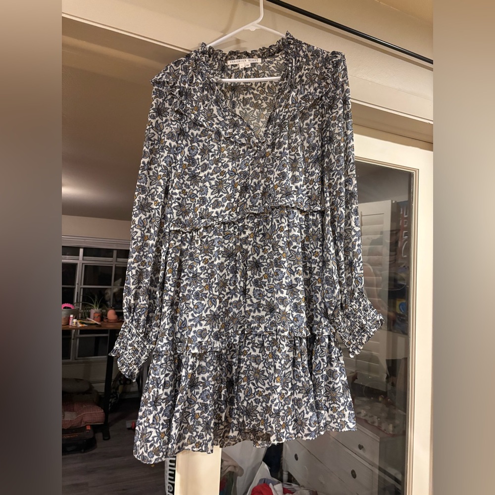 Veronica Beard Women's Size 6 Silk Long Sleeve Dress
